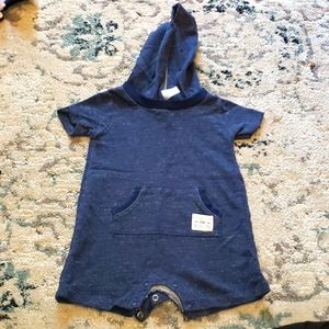 Carter's Spiked Hoodie Romper